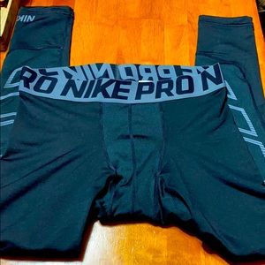 Men’s Nike Pro Spandex Training Leggings